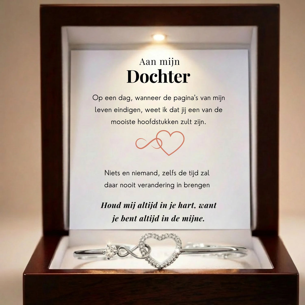 Moeder & dochter - Mooiste Hoofdstukken - Infinity Armband