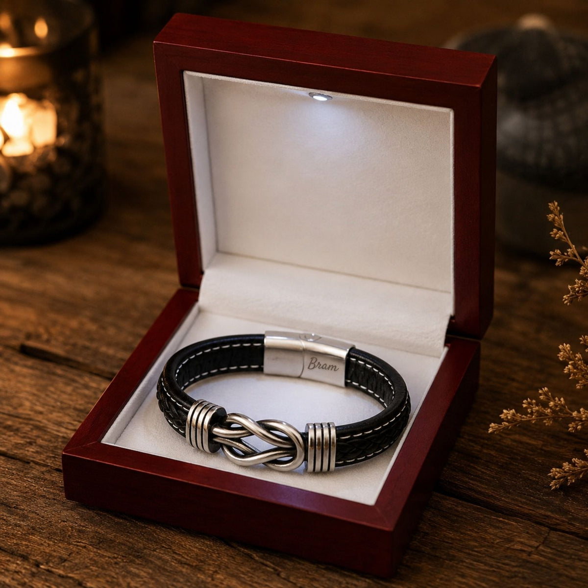 Gepersonaliseerde Infinity Armband