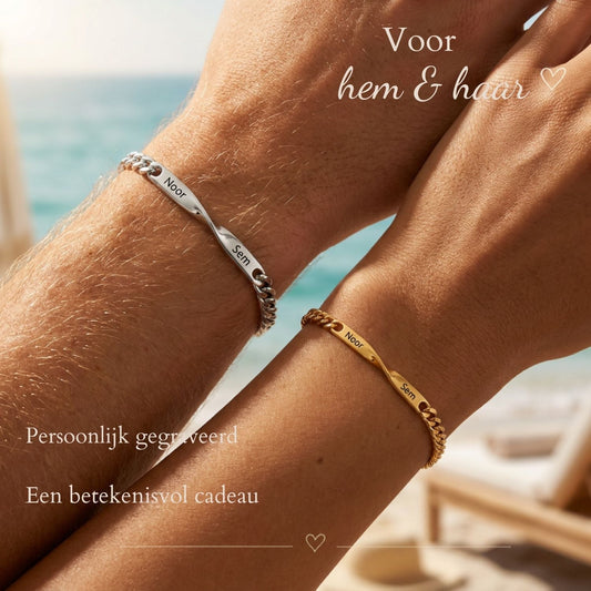 Koppelarmbanden: een cadeau voor jullie samen