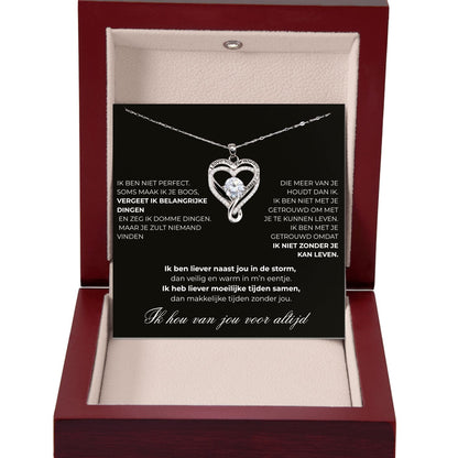 Hart ketting -  Aan mijn Schat