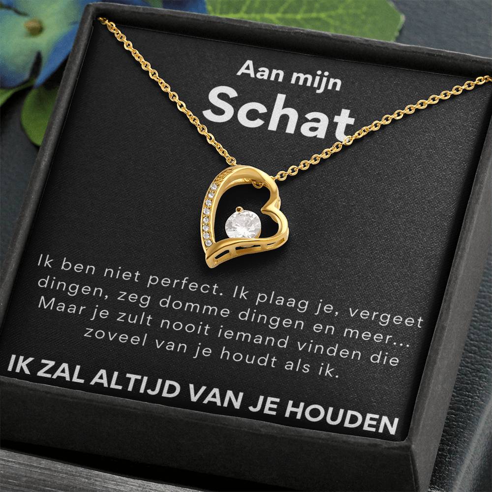 Hart ketting - Aan mijn schat