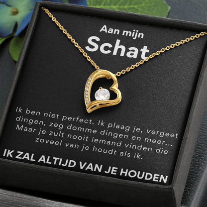 Hart ketting - Aan mijn schat