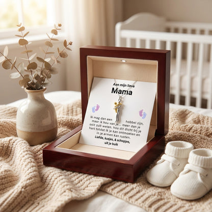 Mijn baby Knuffel ketting - Aan mijn lieve mama