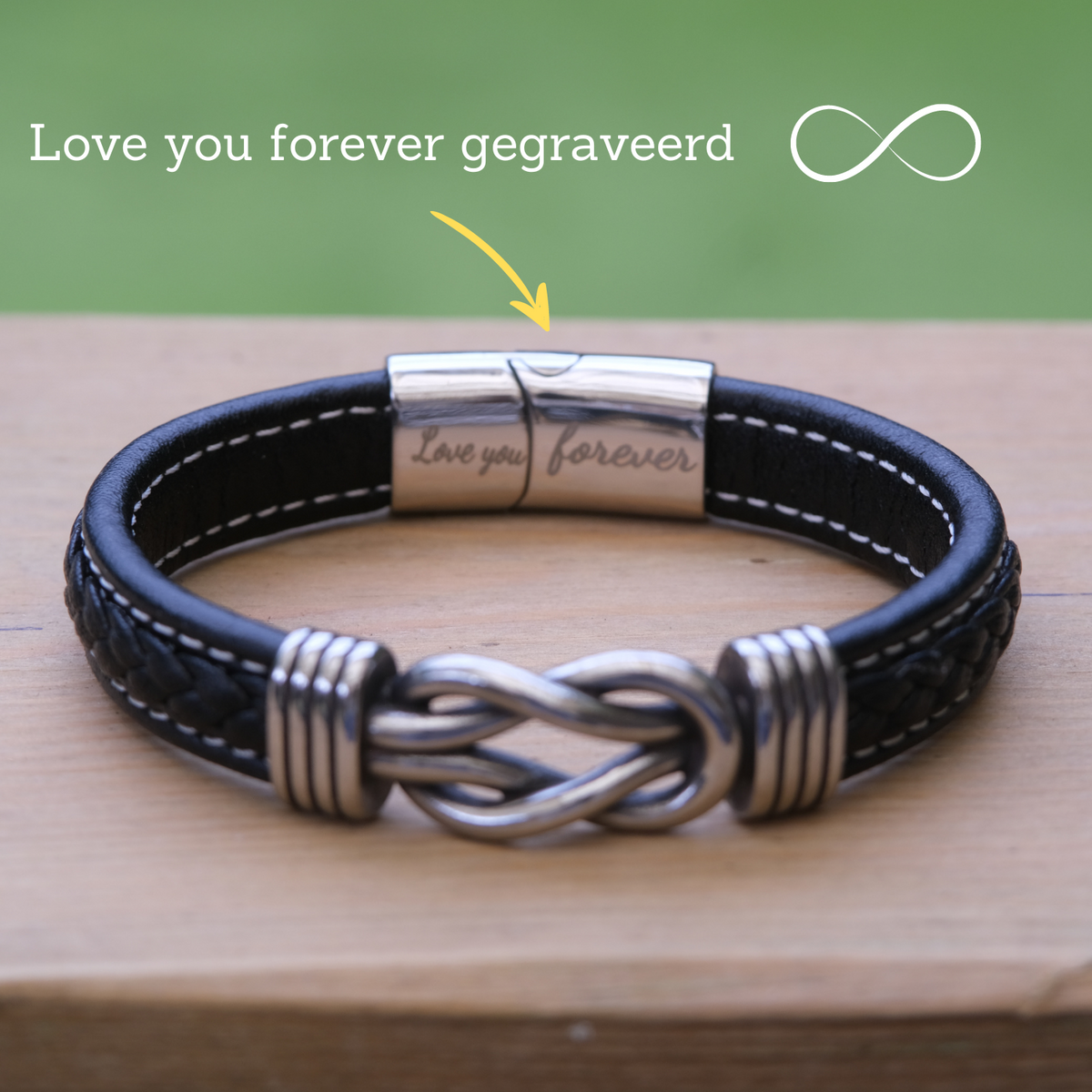 Aan Mijn Kleinzoon - Armband Infinity