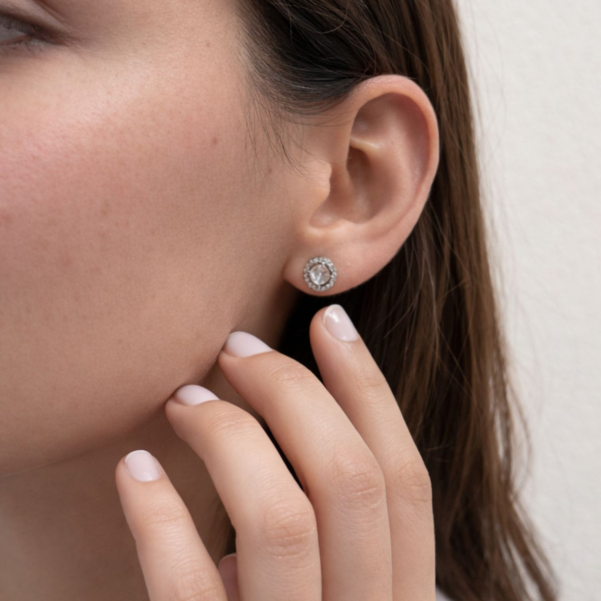 Paar oorknopjes zirkonia cadeau dames - Amelia Sieraden