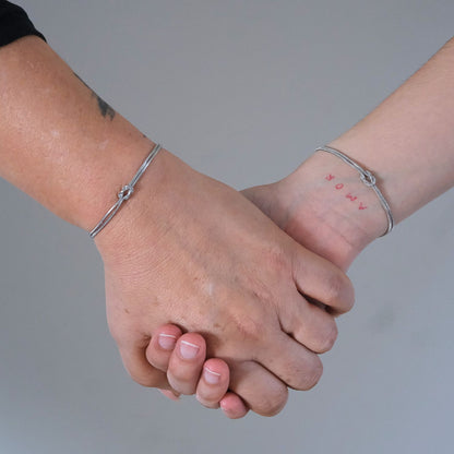 Moeder & Dochter  Armband - Liefdesknoop Armband - Moederdag cadeau