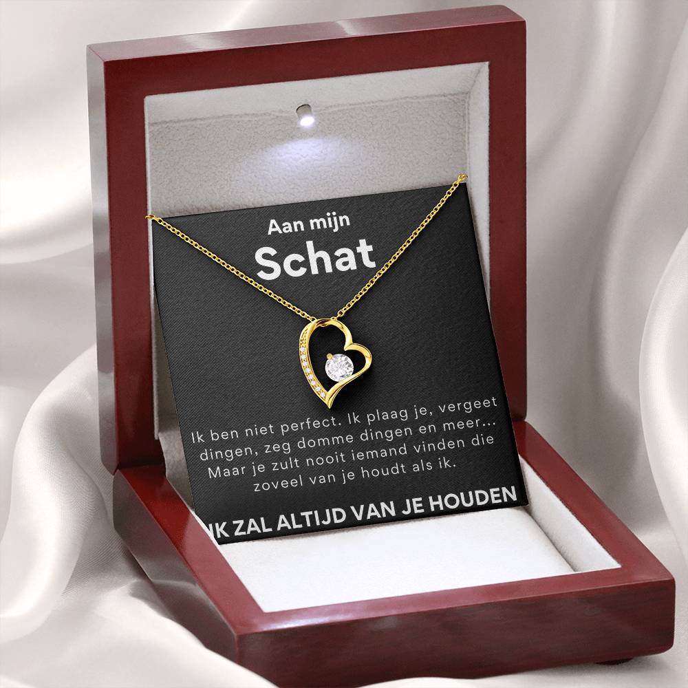Hart ketting - Aan mijn schat