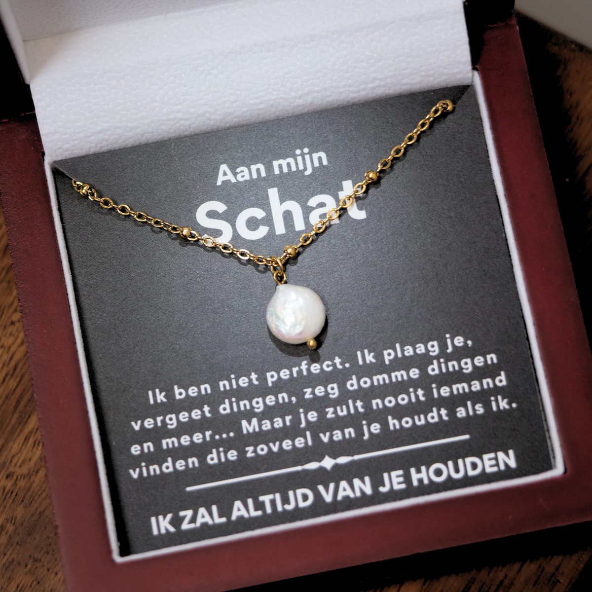 Parel ketting - Aan mijn schat