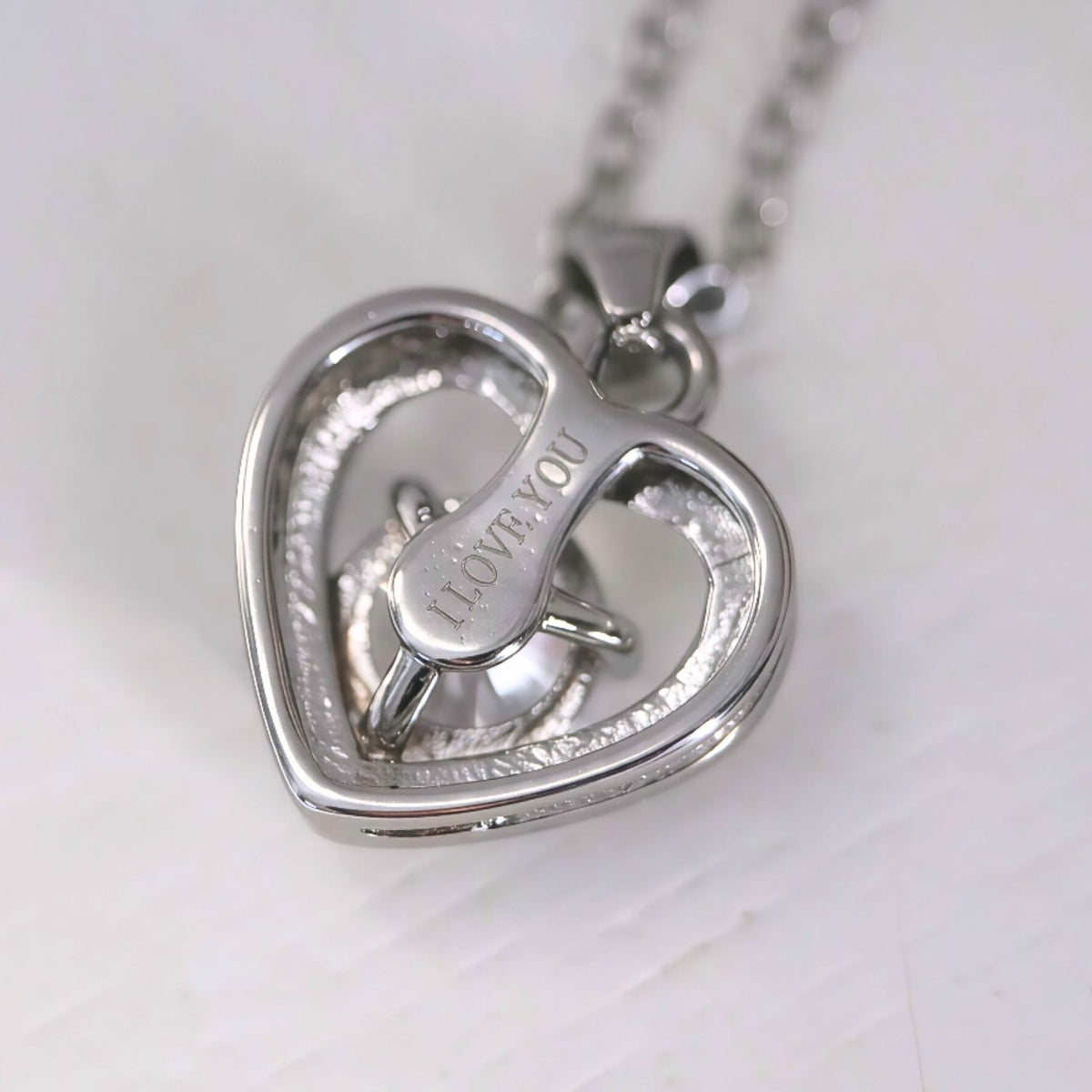 Hart ketting - Ik zal altijd van je houden