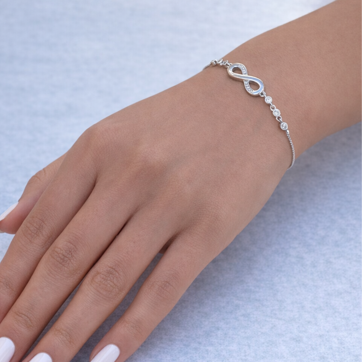 Aan mijn Kleindochter- Infinity Armband - Liefs opa & oma