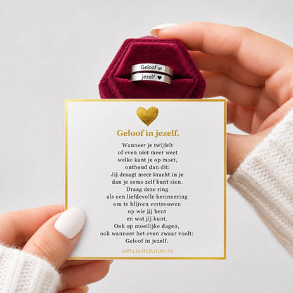 Believe In Yourself Ring