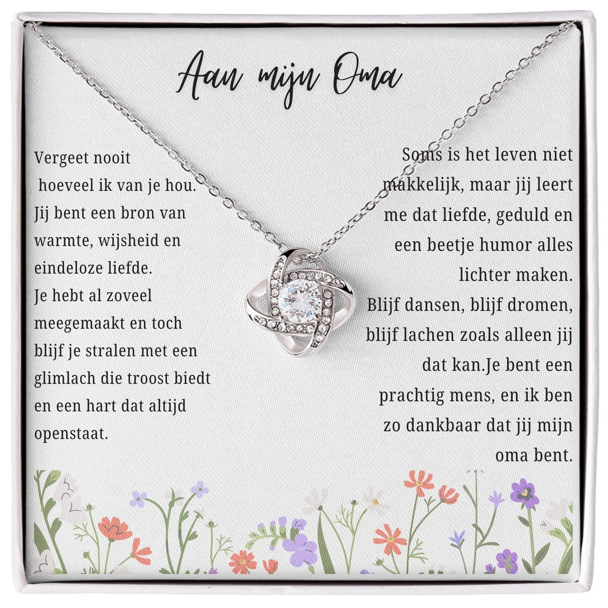 Aan mijn Oma ketting - Vergeet nooit..