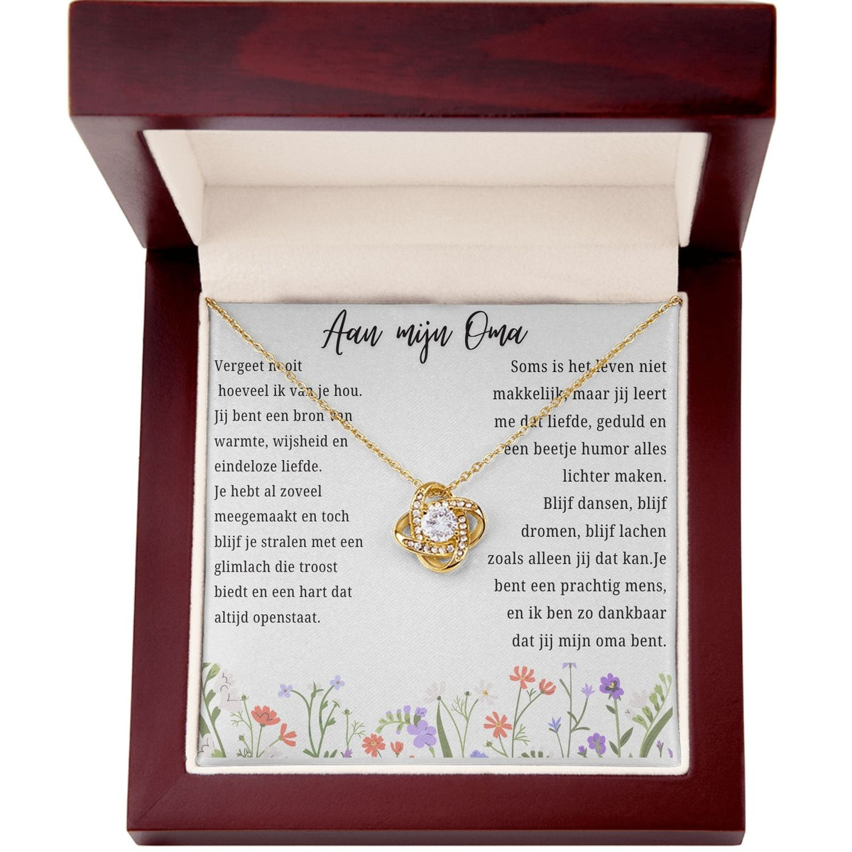 Aan mijn Oma ketting - Vergeet nooit..