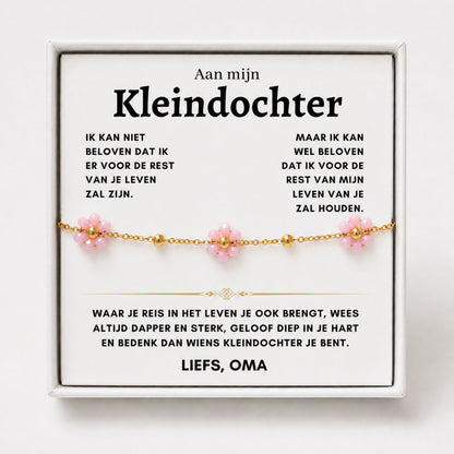 Bloemen Armband - Kaart 1 Reis in het leven