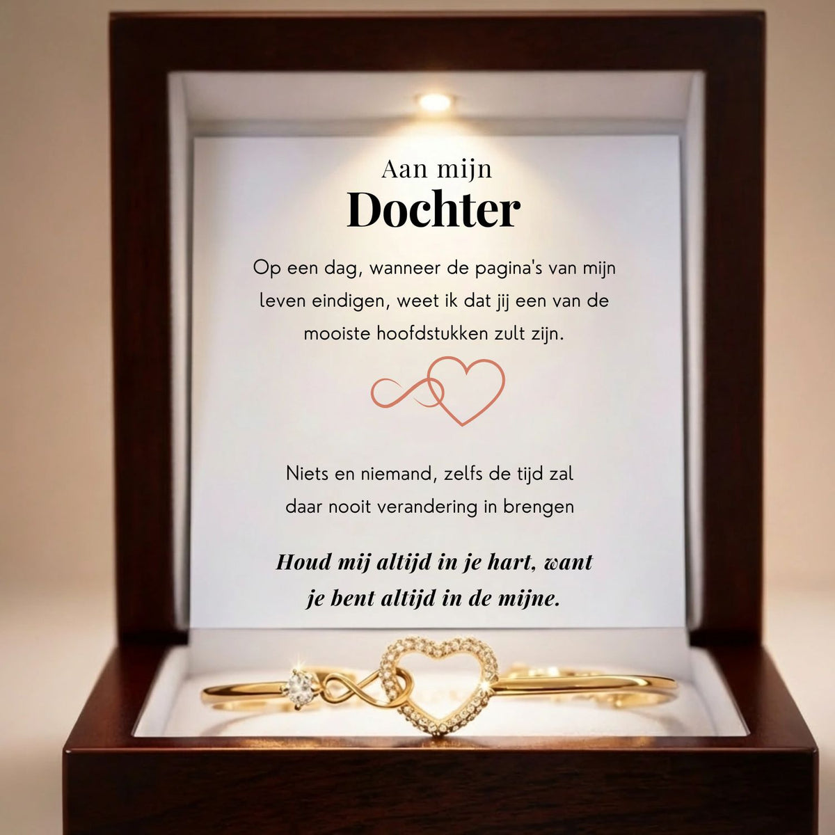 Moeder & dochter - Mooiste Hoofdstukken - Infinity Armband