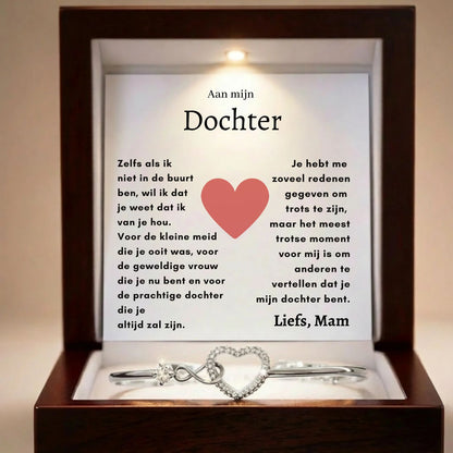 Aan mijn dochter - Infinity Armband