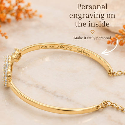 Infinity Bracelet With Engraving - To My Daughter