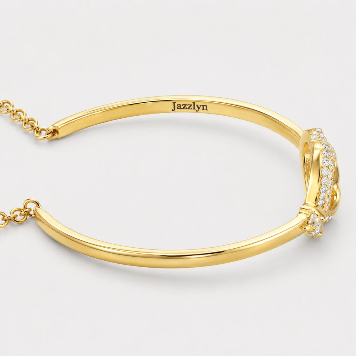 Infinity Armband Met Gravure - Aan mijn Dochter