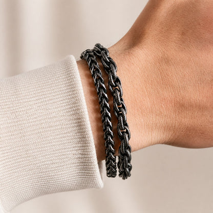 Aan mijn Man - Armband double chain