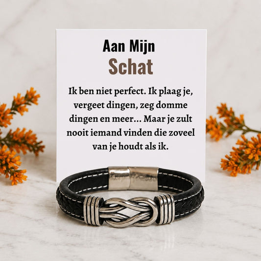 Mijn Schat Armband Infinity  - Ik ben niet perfect