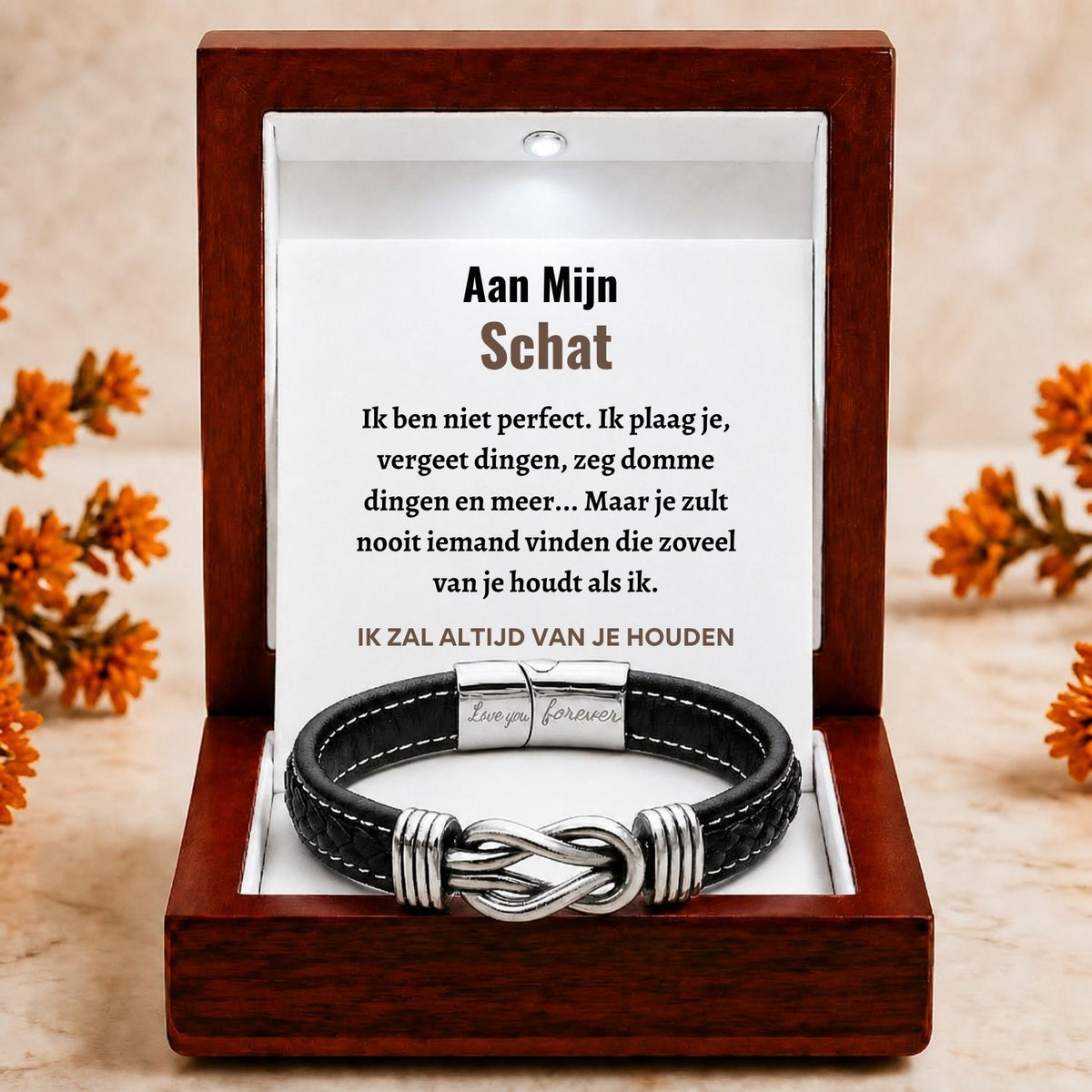Mijn Schat Armband Infinity  - Ik ben niet perfect