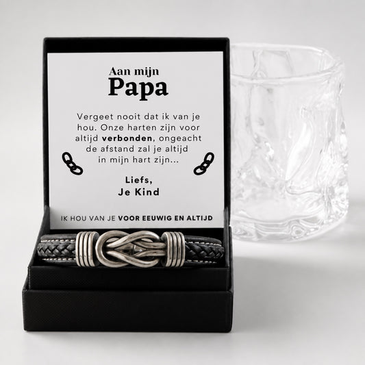 Infinity bracelet gift for Dad