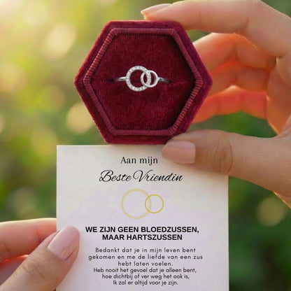 Aan mijn Beste Vriendin -Voor altijd verbonden Ring