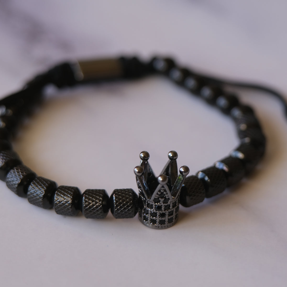 Kroon armband - Aan mijn man - Vergeet nooit dat ik van je hou