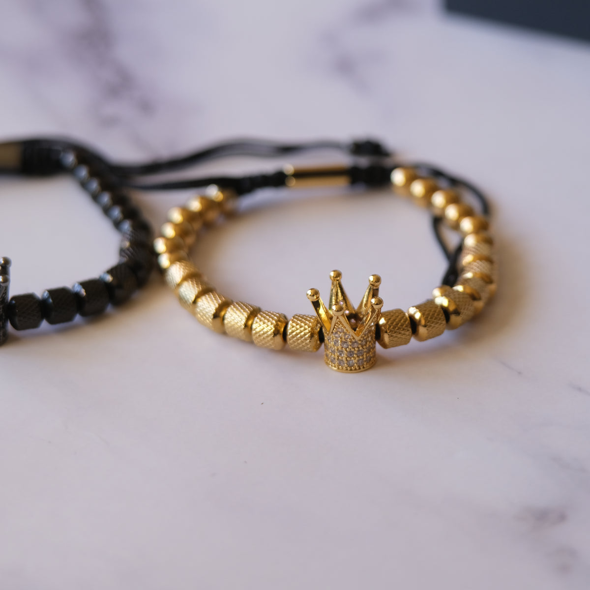 Kroon armband - Aan mijn man - Vergeet nooit dat ik van je hou