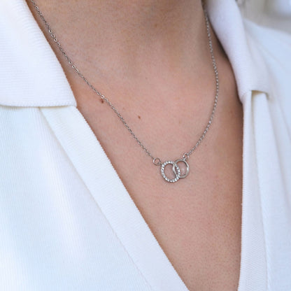 Aan mijn Beste Vriendin -Voor altijd verbonden Ketting