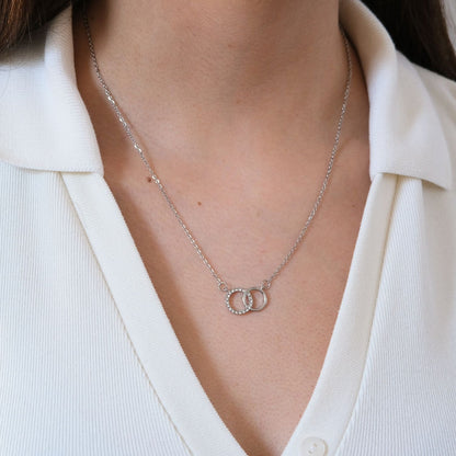 Aan mijn Beste Vriendin -Voor altijd verbonden Ketting