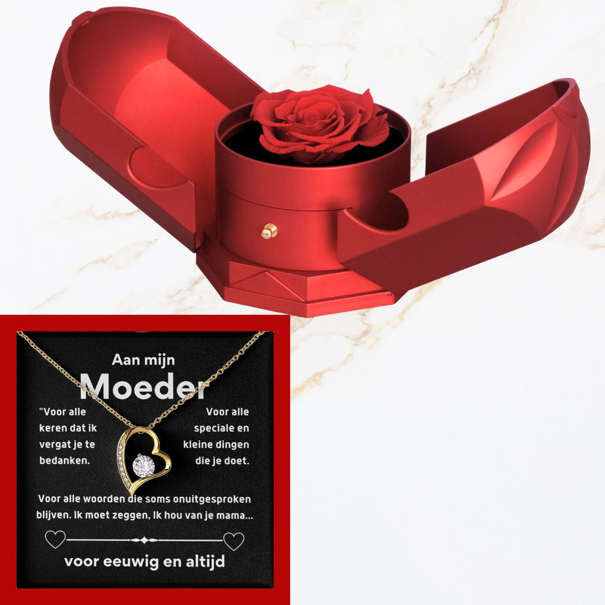 Eeuwige Roos Doos - Aan mijn Moeder - MOEDERDAG CADEAU