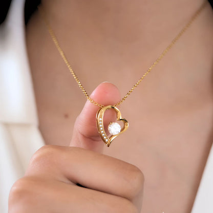 Aan mijn Dochter - Hart ketting - Liefs, Papa