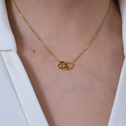 Eeuwige Roos Box - Gepersonaliseerde ketting & Echte Roos