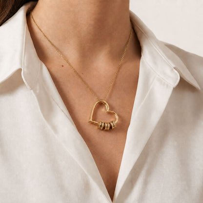 Gegraveerde Kralenketting - Voor mama