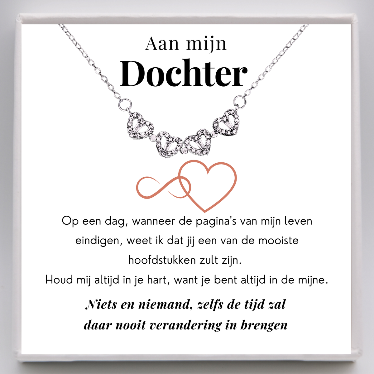 Klaver Ketting - Aan mijn dochter- Altijd in je hart