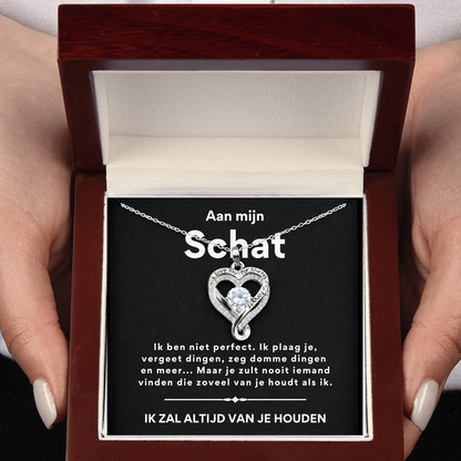 Hart ketting -  Aan mijn Schat