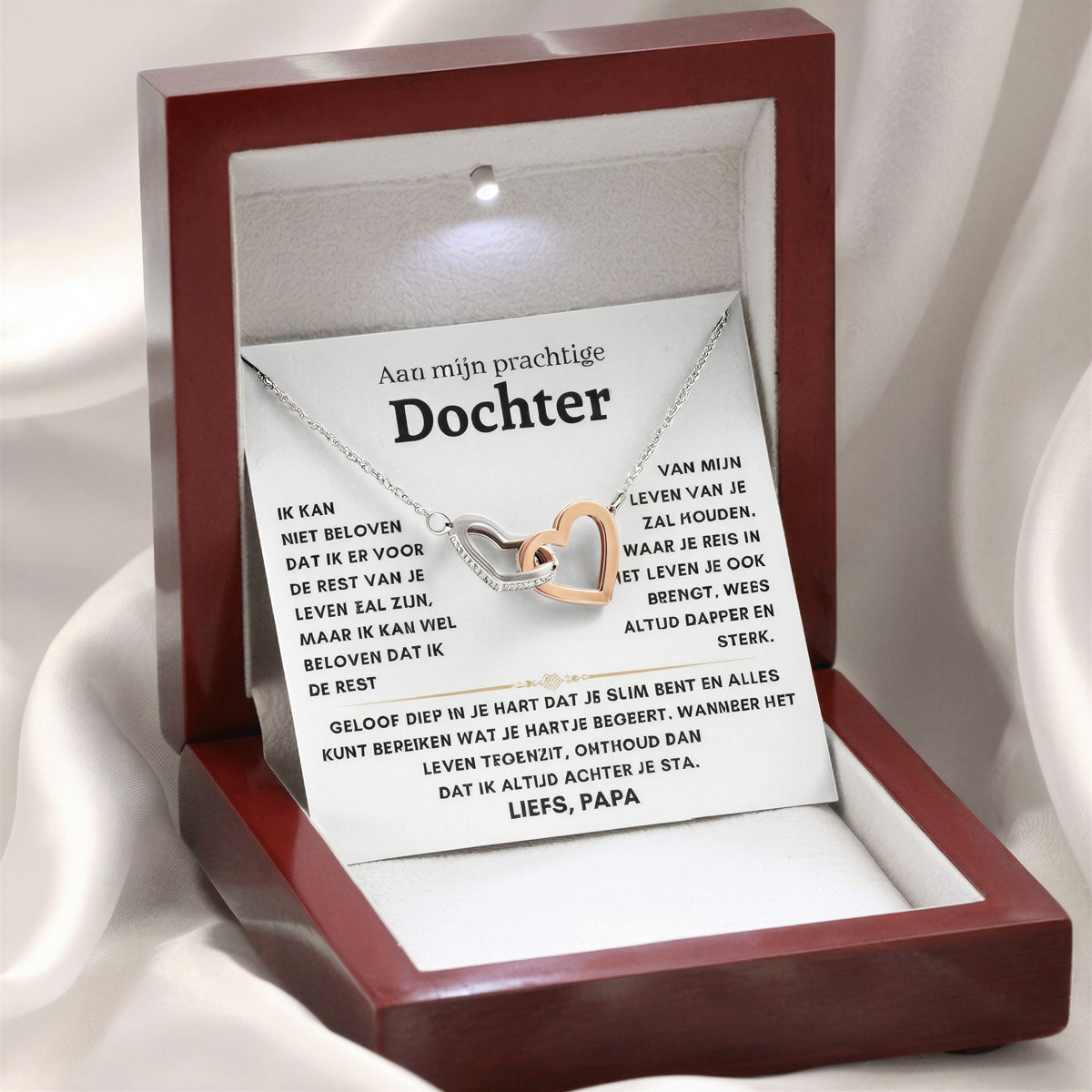 Aan Mijn Dochter – Harten Ketting van Papa