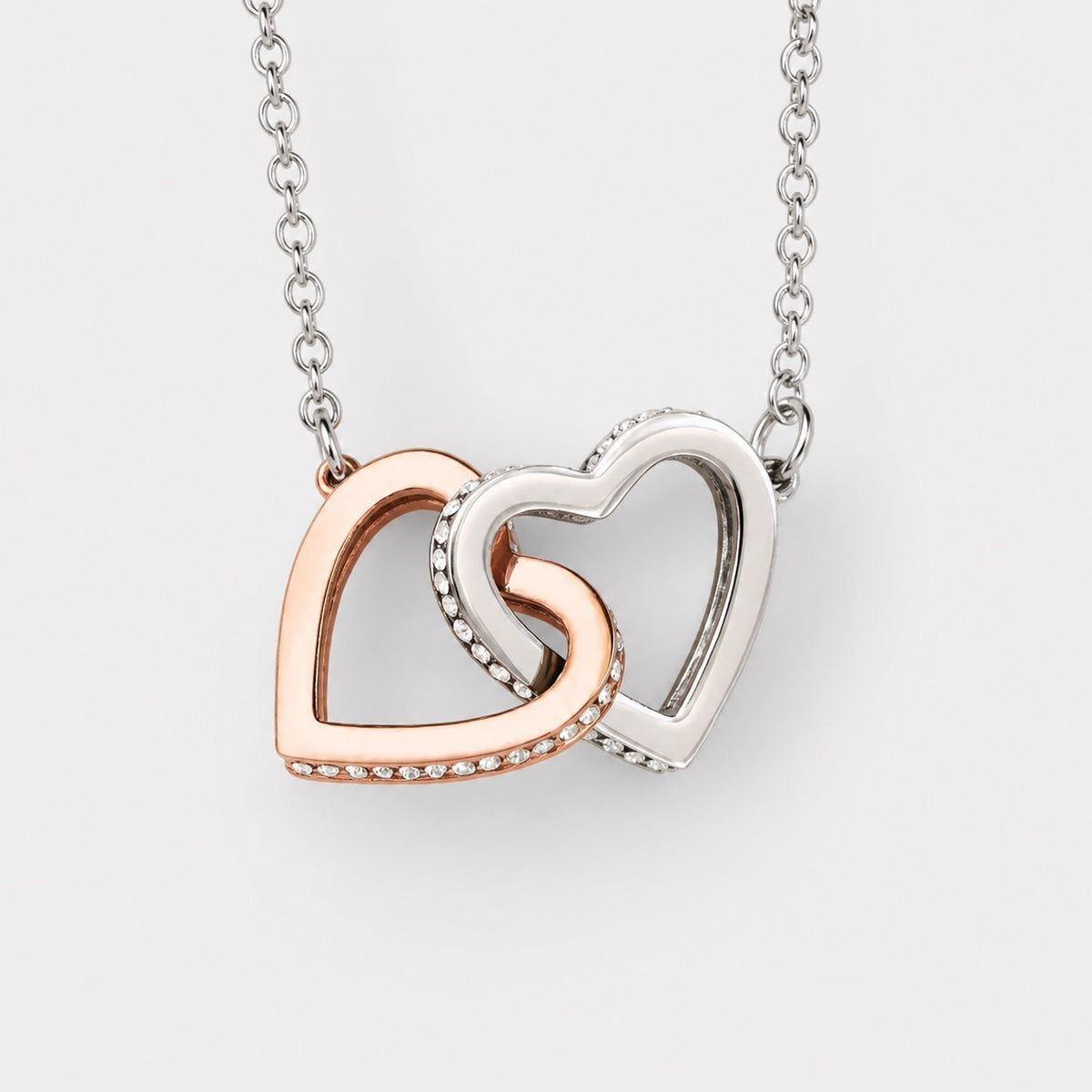 Aan mijn prachtige Dochter - Harten ketting - Voor altijd