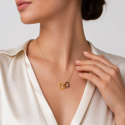 Aan mijn prachtige Dochter - Harten ketting - Voor altijd