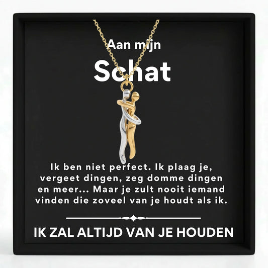 Knuffel Ketting - Aan mijn schat, ik ben niet perfect