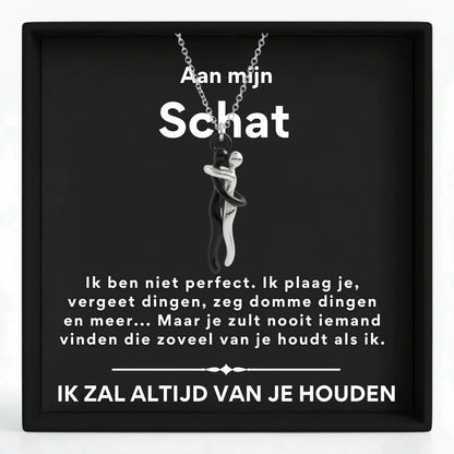 Knuffel Ketting - Aan mijn schat, ik ben niet perfect