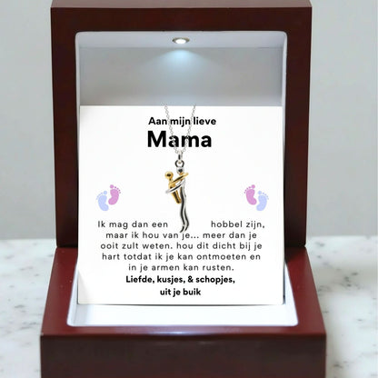 Mijn baby Knuffel ketting - Aan mijn lieve mama