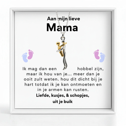 Mijn baby Knuffel ketting - Aan mijn lieve mama
