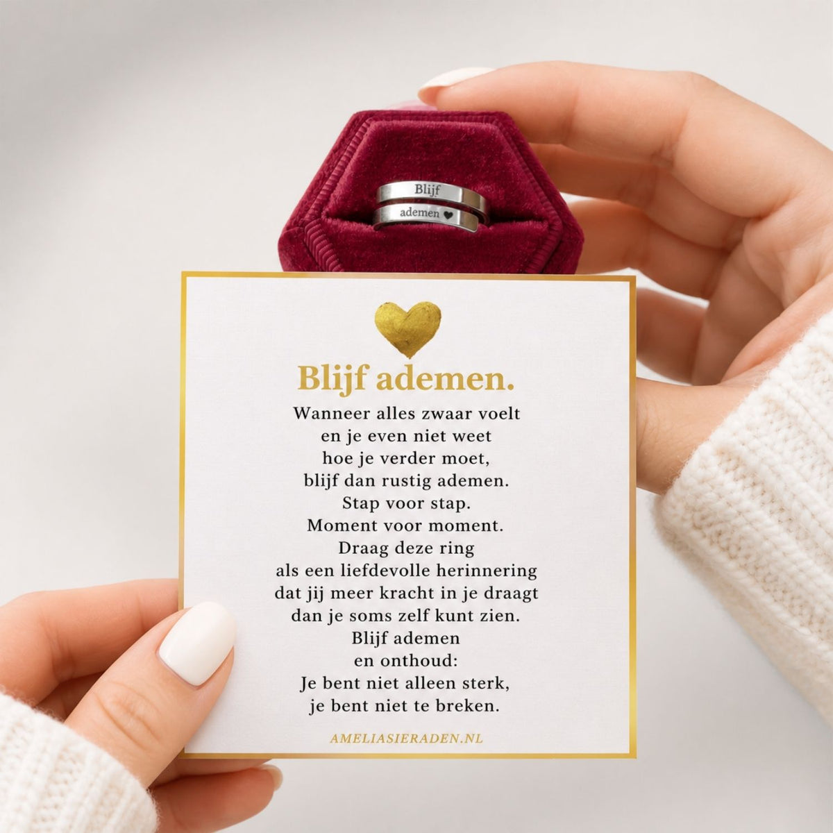 Blijf Ademen Ring