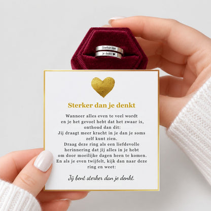 Sterker Dan Je Denkt Ring