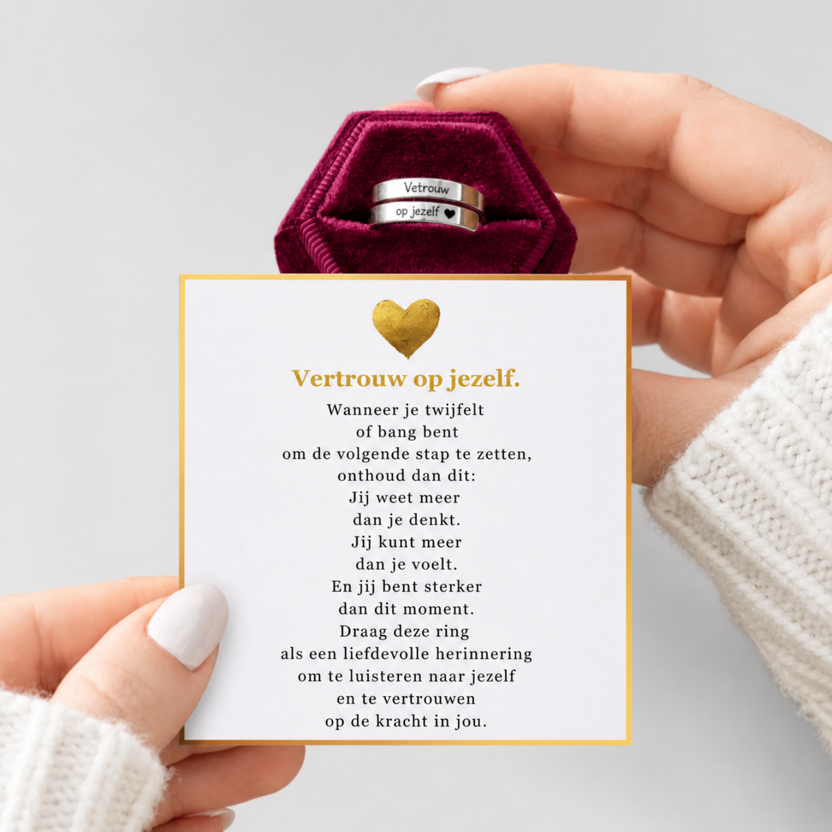 Vertrouw op jezelf