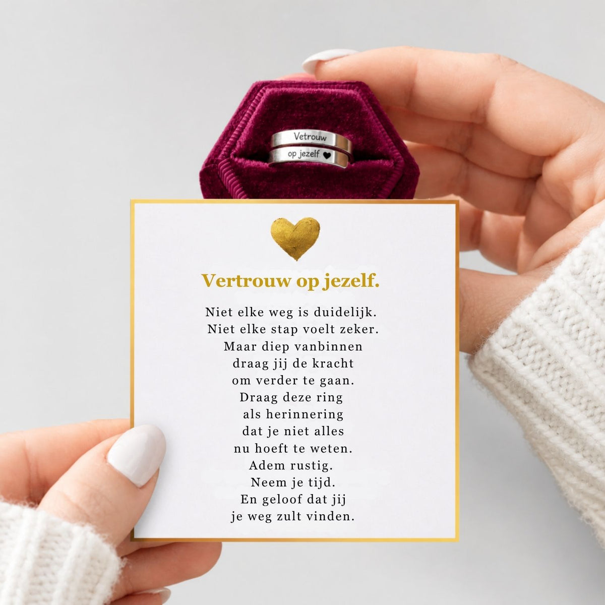 Vertrouw op jezelf