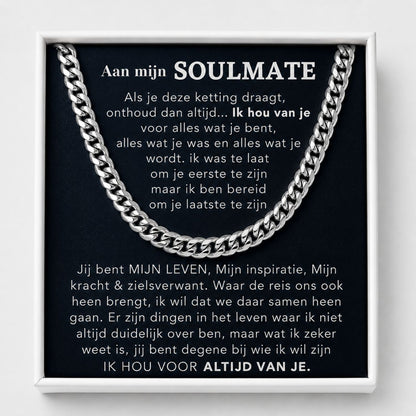 Always remember chain necklace gift for your soulmate