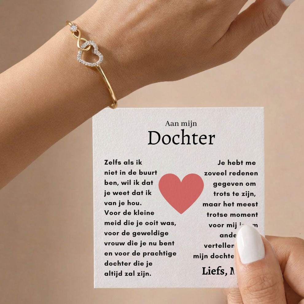 Infinity armband Aan mijn Dochter
